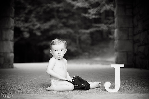 Jaxon's One Year Old Session in Willoughby Hills, Ohio