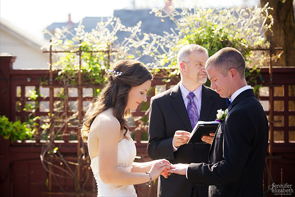 Megan & Bryan: Columbus, Ohio Wedding in German Village