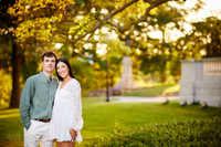 Jess & Tim: Engagement at Wade Lagoon and the Cleveland Museum of Art