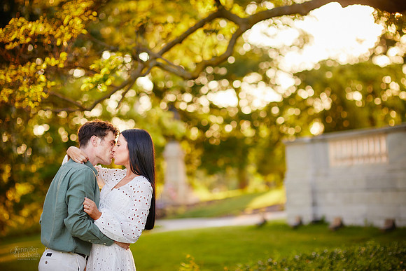 Jess & Tim: Engagement at Wade Lagoon and the Cleveland Museum of Art