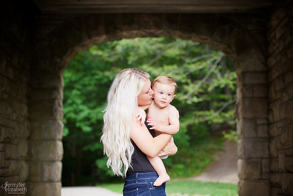 Jaxon's One Year Old Session in Willoughby Hills, Ohio