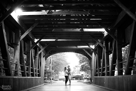 Amanda and Mike: Engagement Portrait Session in Olmsted Falls, Ohio