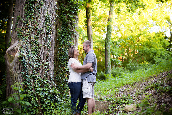 Amanda and Mike: Engagement Portrait Session in Olmsted Falls, Ohio