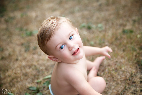 Jaxon's One Year Old Session in Willoughby Hills, Ohio