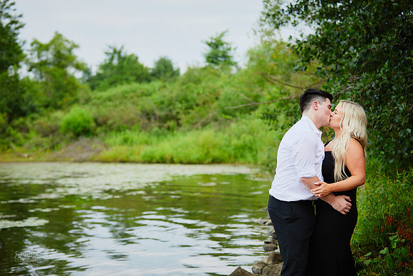 Brandon & Giana: Proposal at Lake LaDue Reservoir in Auburn