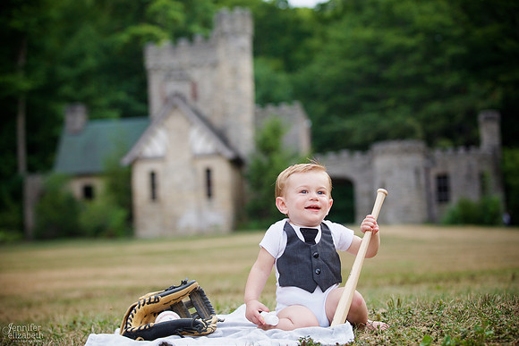 Jaxon's One Year Old Session in Willoughby Hills, Ohio