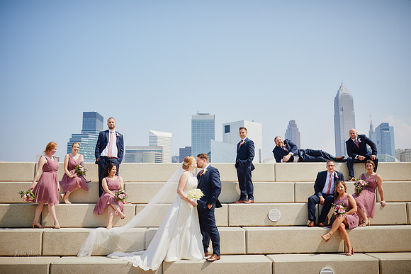Amy & Bryan: Wedding at the Cathedral of St. John the Evangelist and Tremont City Side Ballroom in Cleveland