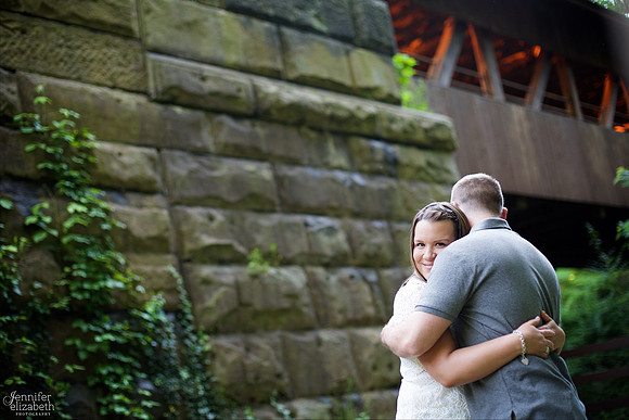 Amanda and Mike: Engagement Portrait Session in Olmsted Falls, Ohio