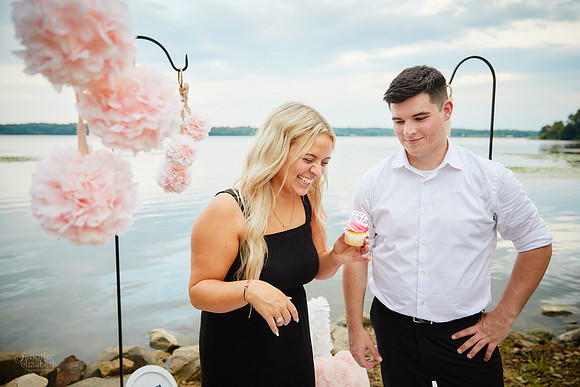 Brandon & Giana: Proposal at Lake LaDue Reservoir in Auburn