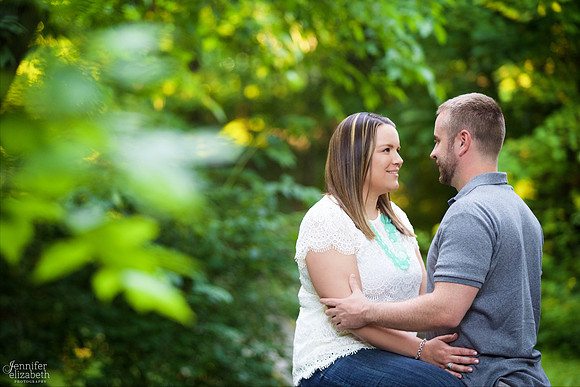 Amanda and Mike: Engagement Portrait Session in Olmsted Falls, Ohio