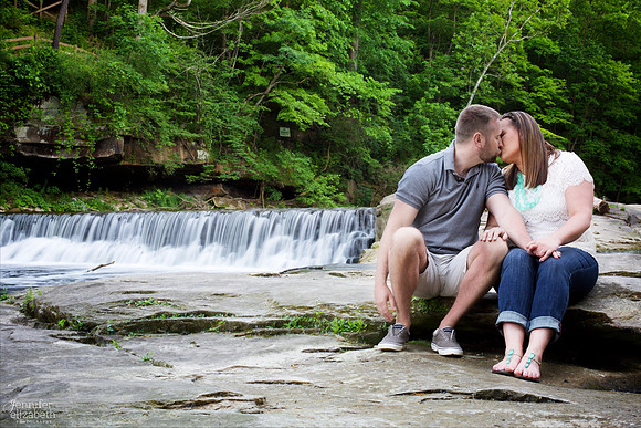 Amanda and Mike: Engagement Portrait Session in Olmsted Falls, Ohio