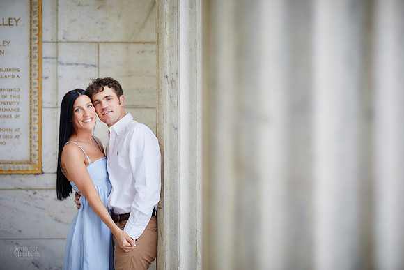 Jess & Tim: Engagement at Wade Lagoon and the Cleveland Museum of Art
