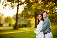 Jess & Tim: Engagement at Wade Lagoon and the Cleveland Museum of Art