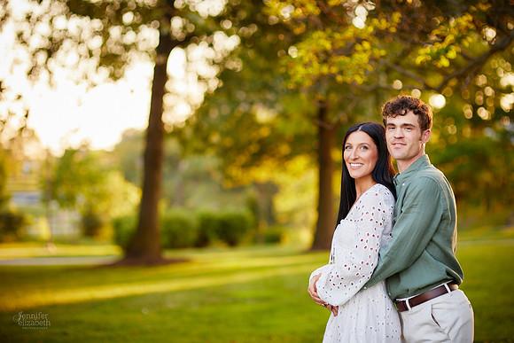 Jess & Tim: Engagement at Wade Lagoon and the Cleveland Museum of Art
