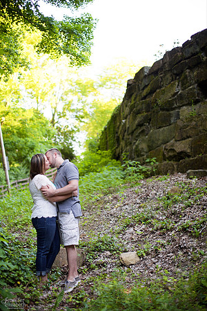 Amanda and Mike: Engagement Portrait Session in Olmsted Falls, Ohio