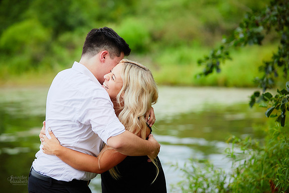 Brandon & Giana: Proposal at Lake LaDue Reservoir in Auburn
