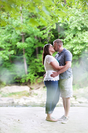 Amanda and Mike: Engagement Portrait Session in Olmsted Falls, Ohio
