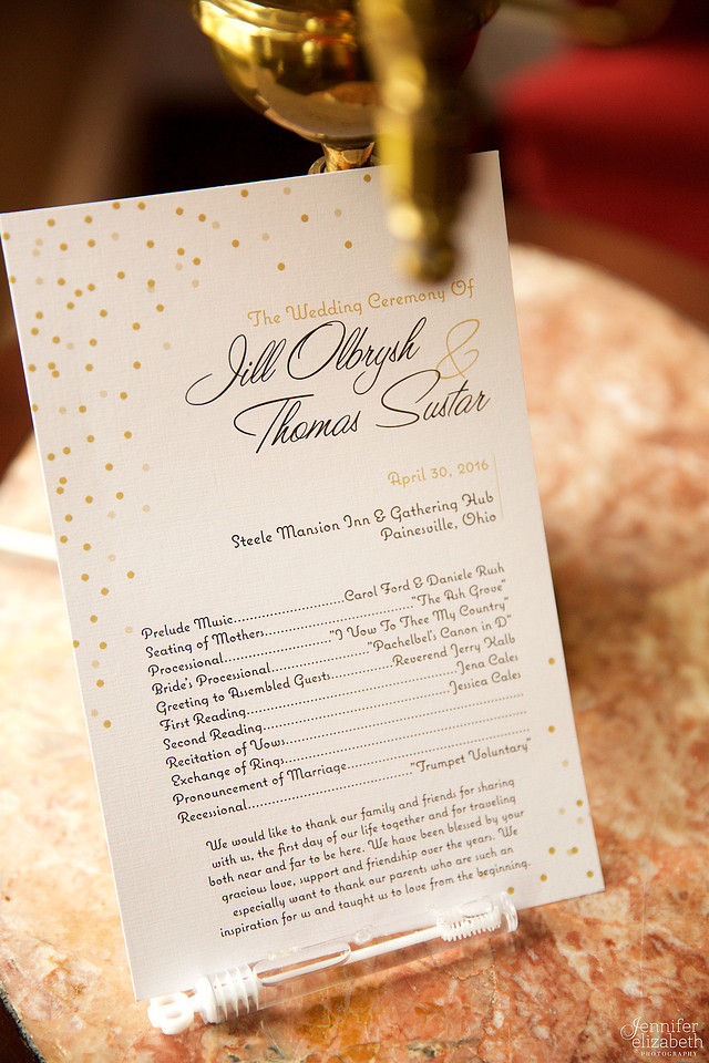 Jill and Tom: Spring Wedding at Steele Mansion in Cleveland, Ohio