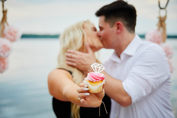 Brandon & Giana: Proposal at Lake LaDue Reservoir in Auburn