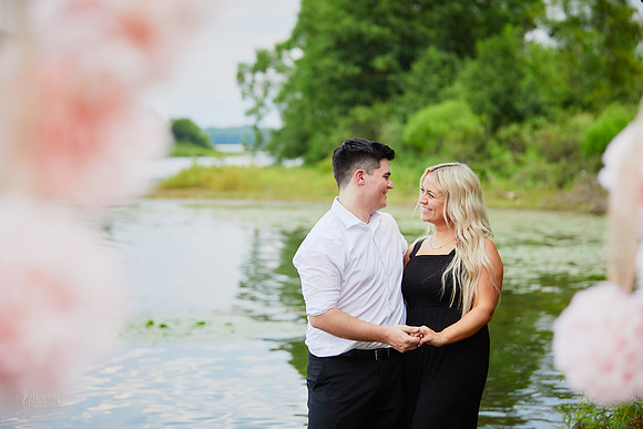Brandon & Giana: Proposal at Lake LaDue Reservoir in Auburn