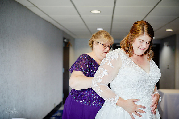 Sami & Brent: Wedding at Perry Community Center in Perry