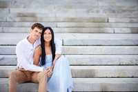 Jess & Tim: Engagement at Wade Lagoon and the Cleveland Museum of Art