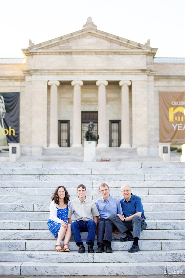 The J Family: Portrait Photography Session in Cleveland, Ohio
