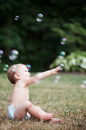 Jaxon's One Year Old Session in Willoughby Hills, Ohio