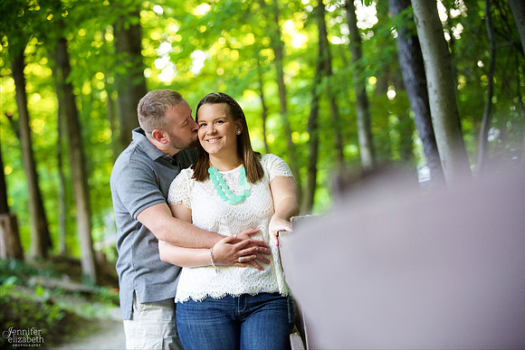 Amanda and Mike: Engagement Portrait Session in Olmsted Falls, Ohio