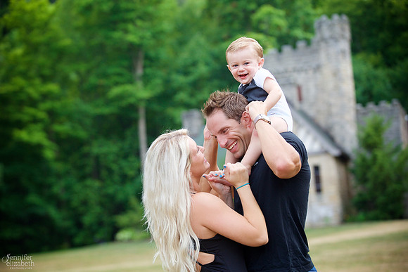 Jaxon's One Year Old Session in Willoughby Hills, Ohio