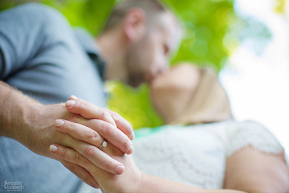 Amanda and Mike: Engagement Portrait Session in Olmsted Falls, Ohio