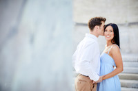 Jess & Tim: Engagement at Wade Lagoon and the Cleveland Museum of Art