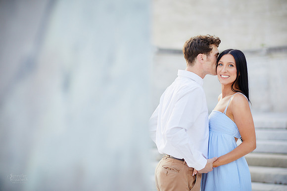 Jess & Tim: Engagement at Wade Lagoon and the Cleveland Museum of Art