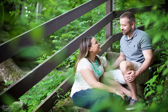 Amanda and Mike: Engagement Portrait Session in Olmsted Falls, Ohio