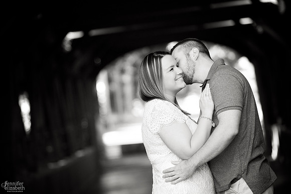 Amanda and Mike: Engagement Portrait Session in Olmsted Falls, Ohio