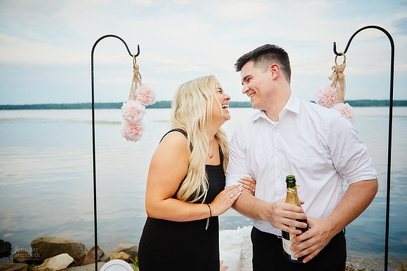 Brandon & Giana: Proposal at Lake LaDue Reservoir in Auburn