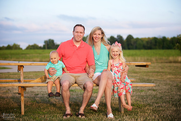 The M Family: Portrait Session at Frohring Meadows in Bainbridge, Ohio