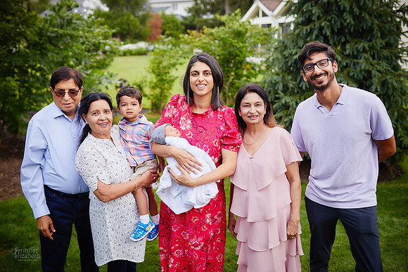 Baby Niam: Newborn and Family Session in Beachwood