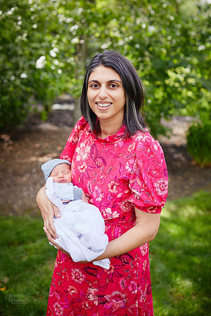 Baby Niam: Newborn and Family Session in Beachwood