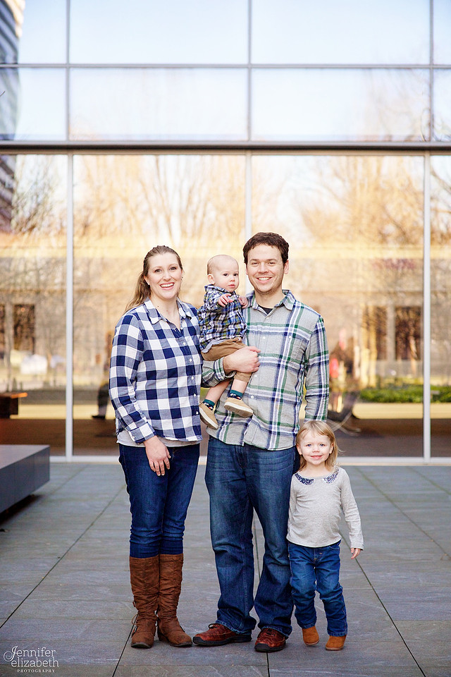 The D Family: Portrait Session at the Cleveland Museum of Art