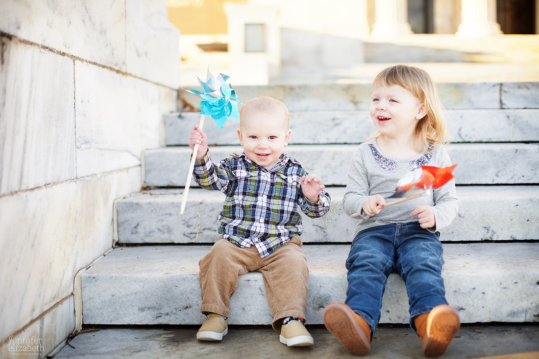 The D Family: Portrait Session at the Cleveland Museum of Art