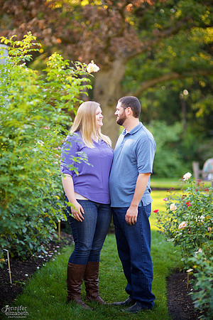 Melissa and Charles: Inniswood Gardens Engagement Session