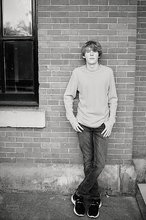 Adam: Senior Session at Franklin Mills Riveredge Park in Kent