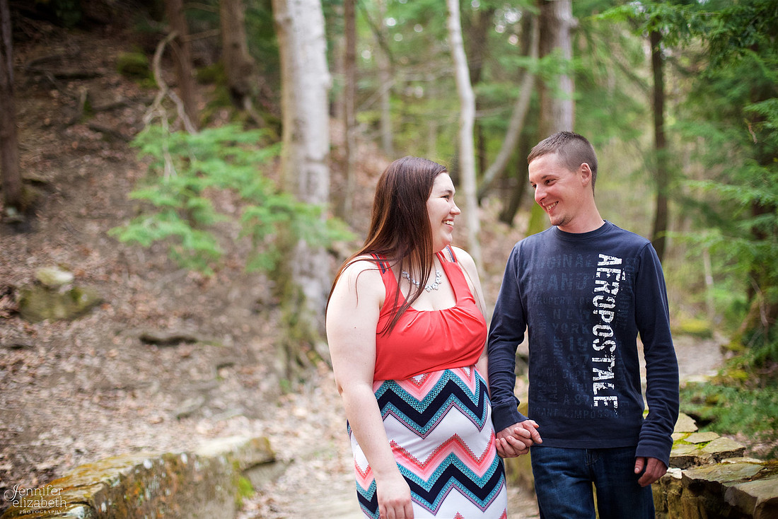 Christy & Casey: Engagement Portrait Session in Cleveland Ohio
