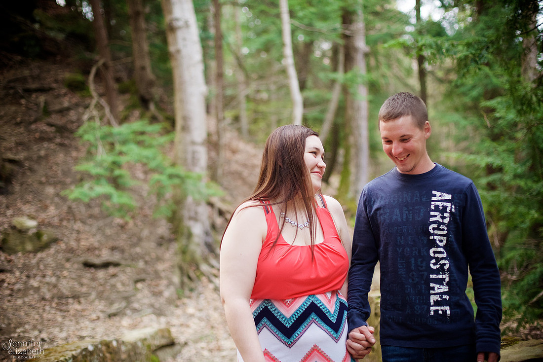 Christy & Casey: Engagement Portrait Session in Cleveland Ohio