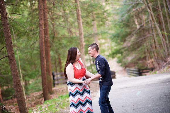 Christy & Casey: Engagement Portrait Session in Cleveland Ohio