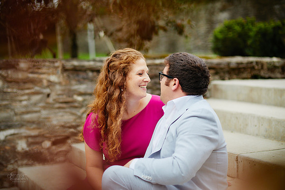 Alicia & Ben: Engagement Session at Jeffrey Park in Bexley
