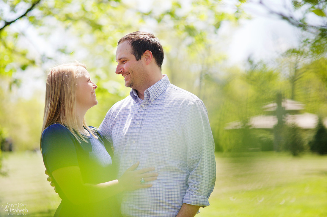 The D Family Portrait Session at Horseshoe Lake in Shaker Heights, Ohio