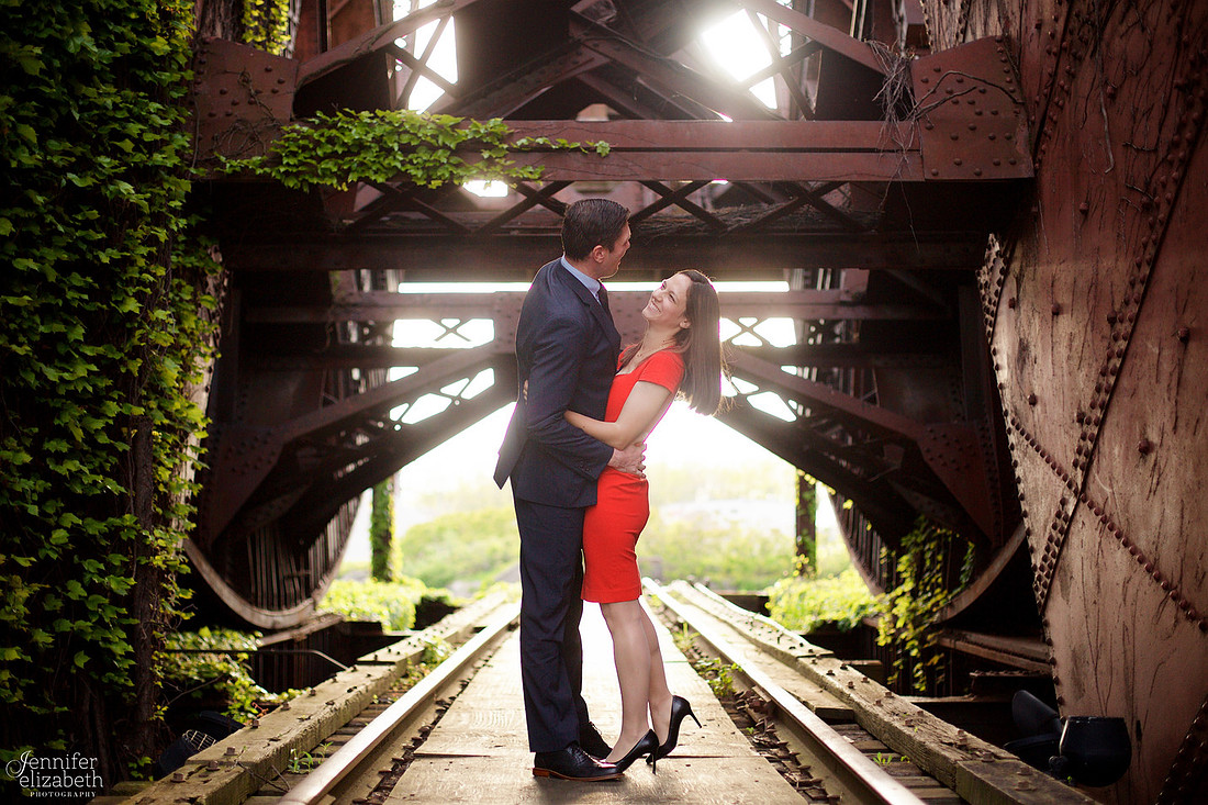 Aleks & Ben: Portrait Session in Downtown Cleveland