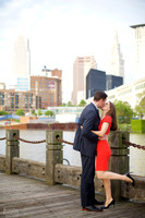 Aleks & Ben: Portrait Session in Downtown Cleveland